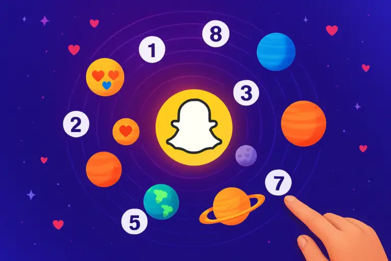 Snapchat Planet Order