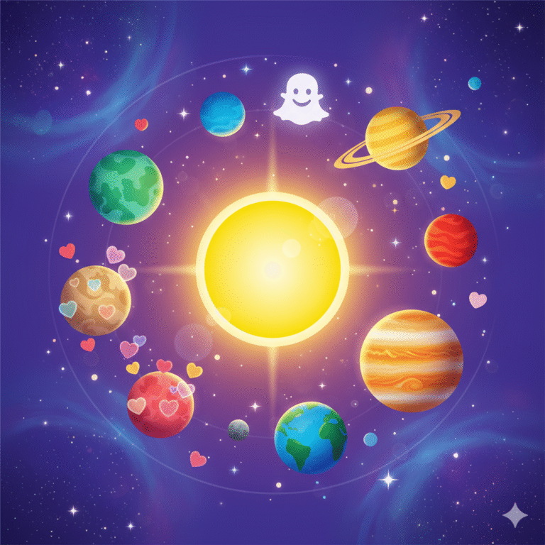 Ultimate Guide: Snapchat Planets Explained (Friend Solar System) Snapchat Planets